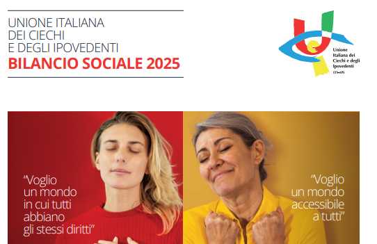 La copertina del bilancio sociale 2025
