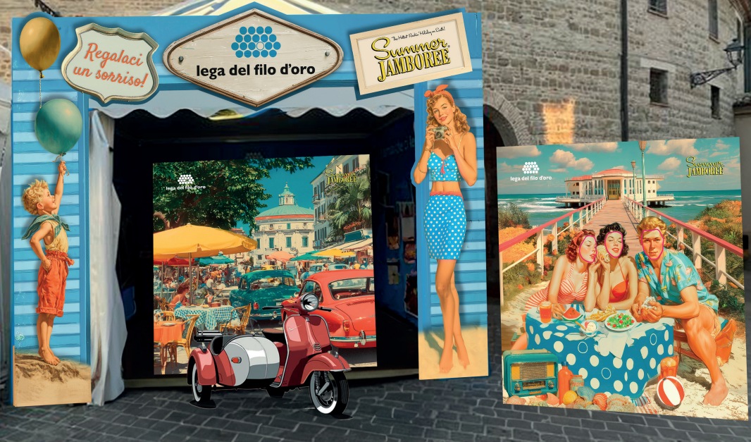 Per il quattordicesimo anno partner etico del Summer Jamboree, la Fondazione Lega del Filo d'Oro sarà protagonista della 26ª edizione del festival con uno spazio vintage dedicato ai sorrisi, tra photobooth e uno storico sidecar, per promuovere inclusione e far conoscere la realtà delle persone sordocieche attraverso la partecipazione e la condivisione sui social