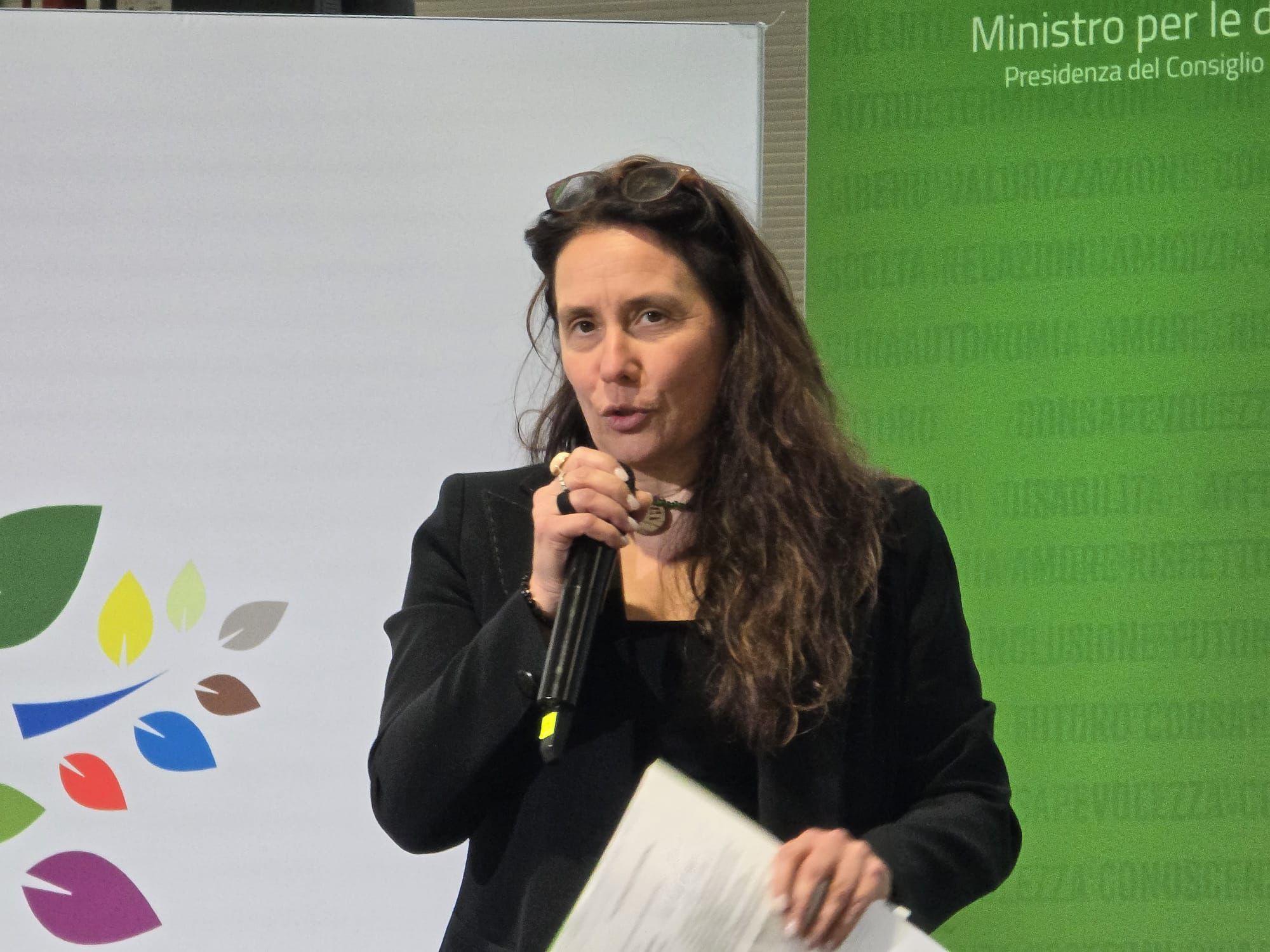 In foto la ministra A. Locatelli