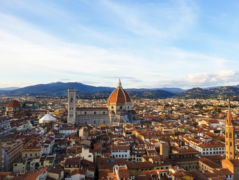 Panoramica della città di Firenze