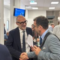 In foto Micheli e Bernacchi