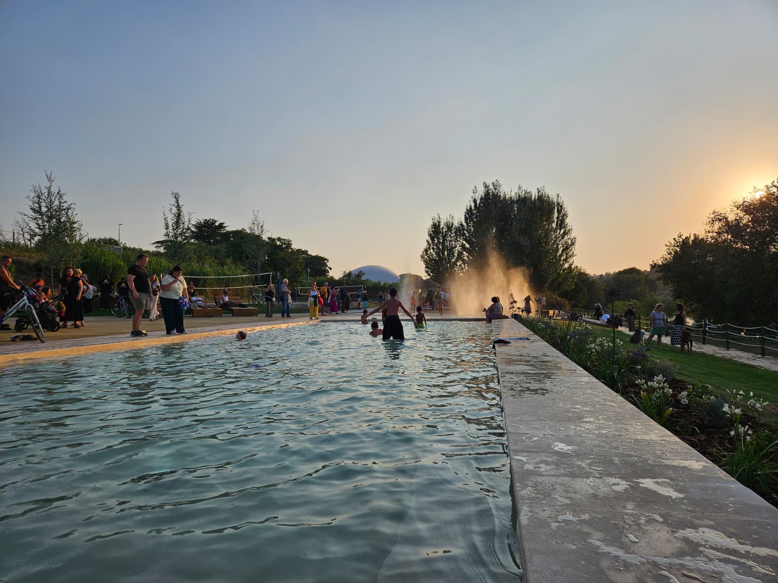 In foto una immagine del parco