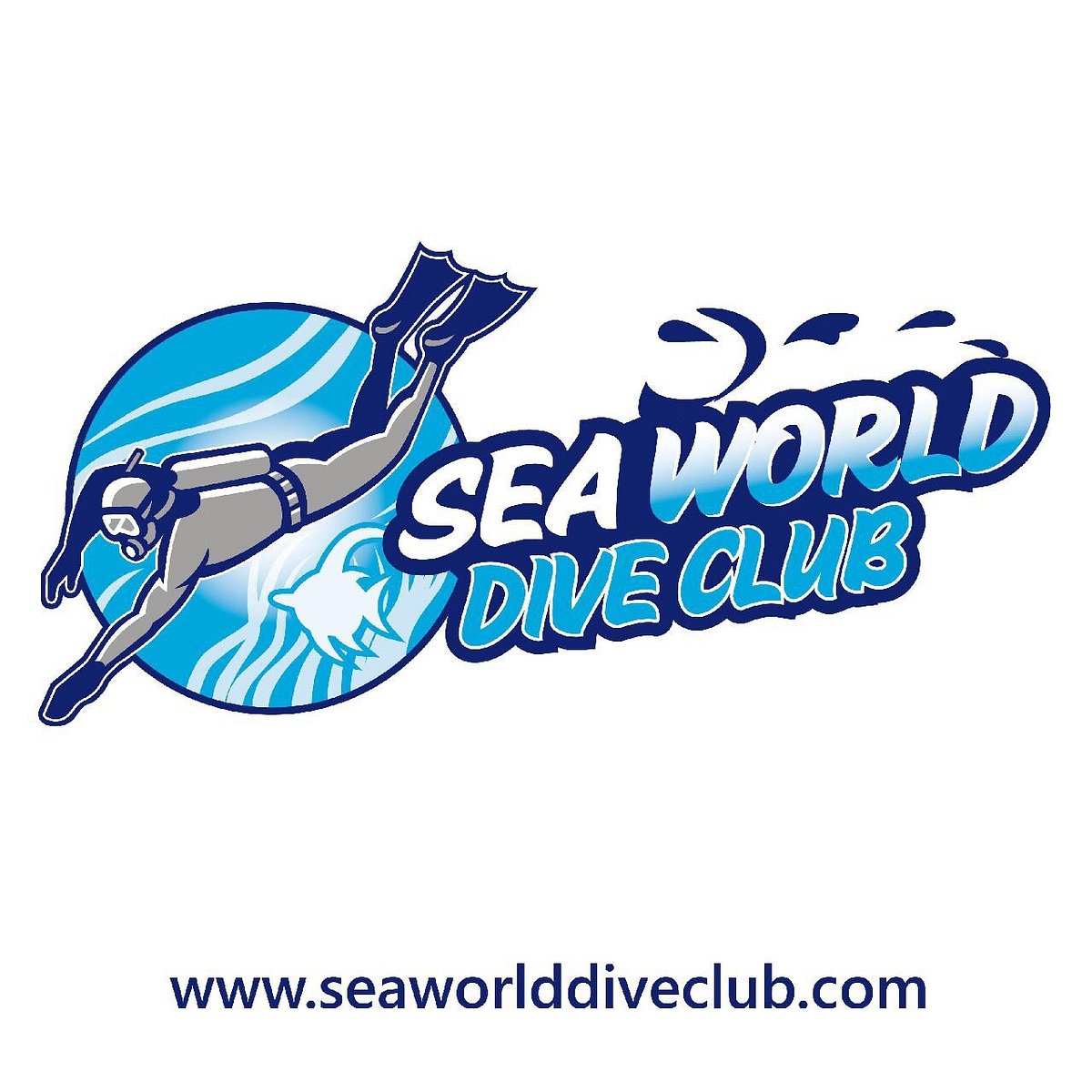 Logo del sea world dive club