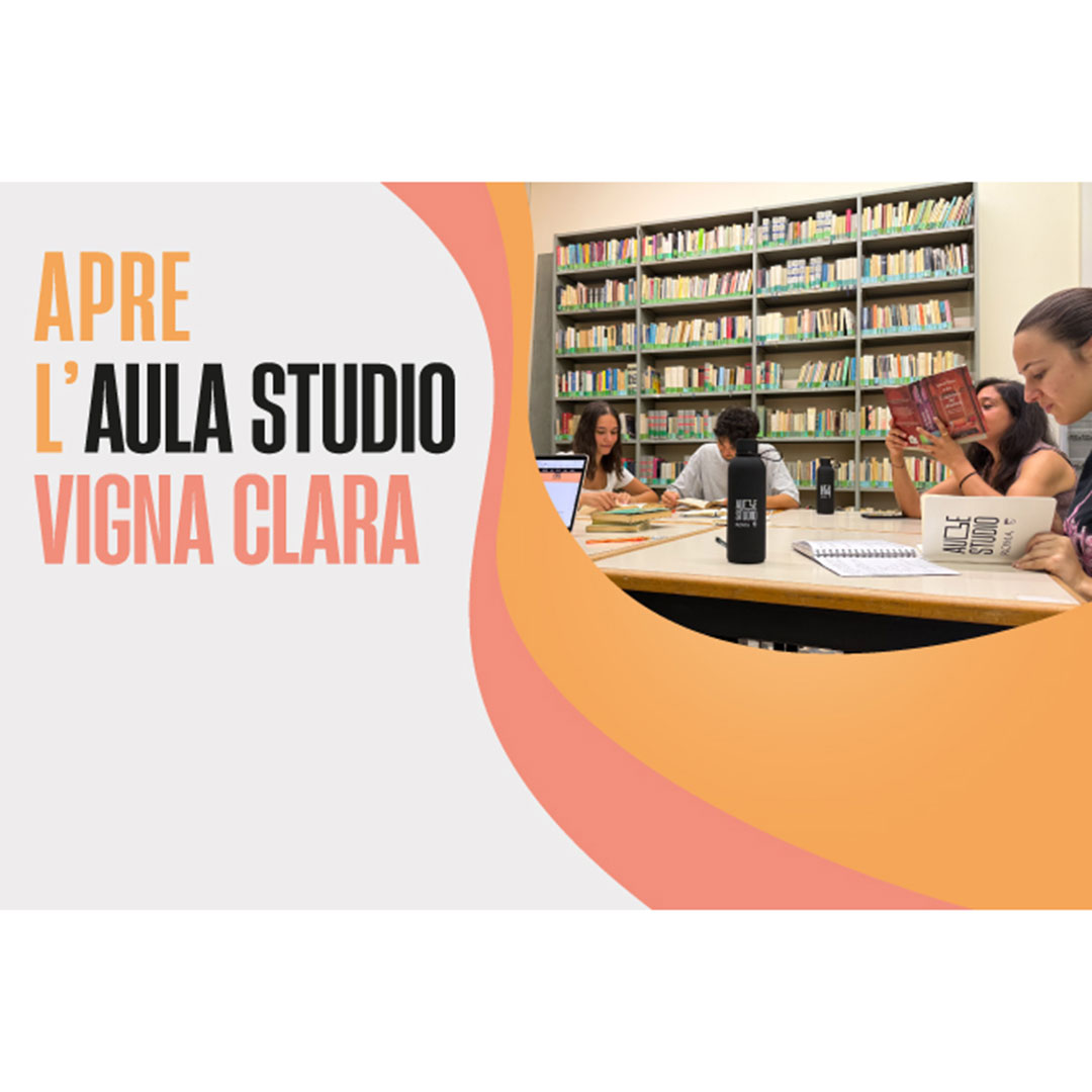 A Roma apre l’aula studio Vigna Clara, un nuovo presidio di socialità. E’ accessibile alle persone con disabilità