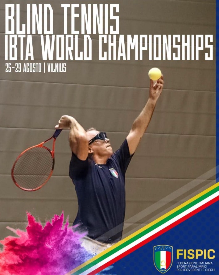 A Vilnius, in Lituania, sono cominciati gli IBTA World Blind Tennis Championships 2026. L'Italia schiera quattro atleti: Parravano, Pierri, Viglianti e Peruzzo.