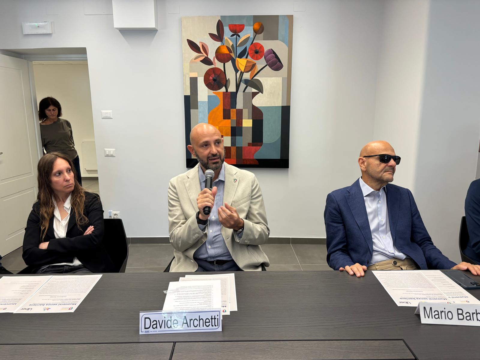in foto: Davide Archetti, Mario Barbuto,