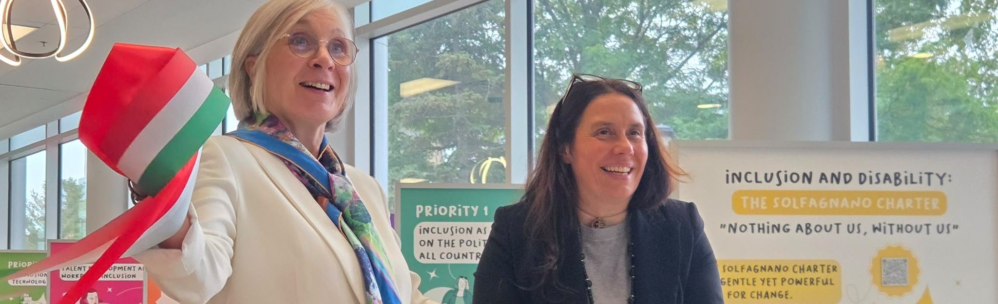 La mostra itinerante Inclusion and Disability: The Solfagnano Charter “Nothing about us, without us” è arrivata alla Carleton University di Ottawa