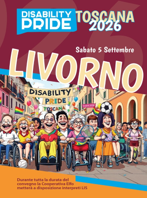 Il 5 settembre Livorno ospiterà la seconda edizione del Disability Pride Toscana, patrocinata da Comune e Regione. L'evento prevede un convegno istituzionale, un corteo cittadino e uno spettacolo finale con danza in carrozzina e teatro per abbattere barriere culturali e promuovere l'inclusione.
