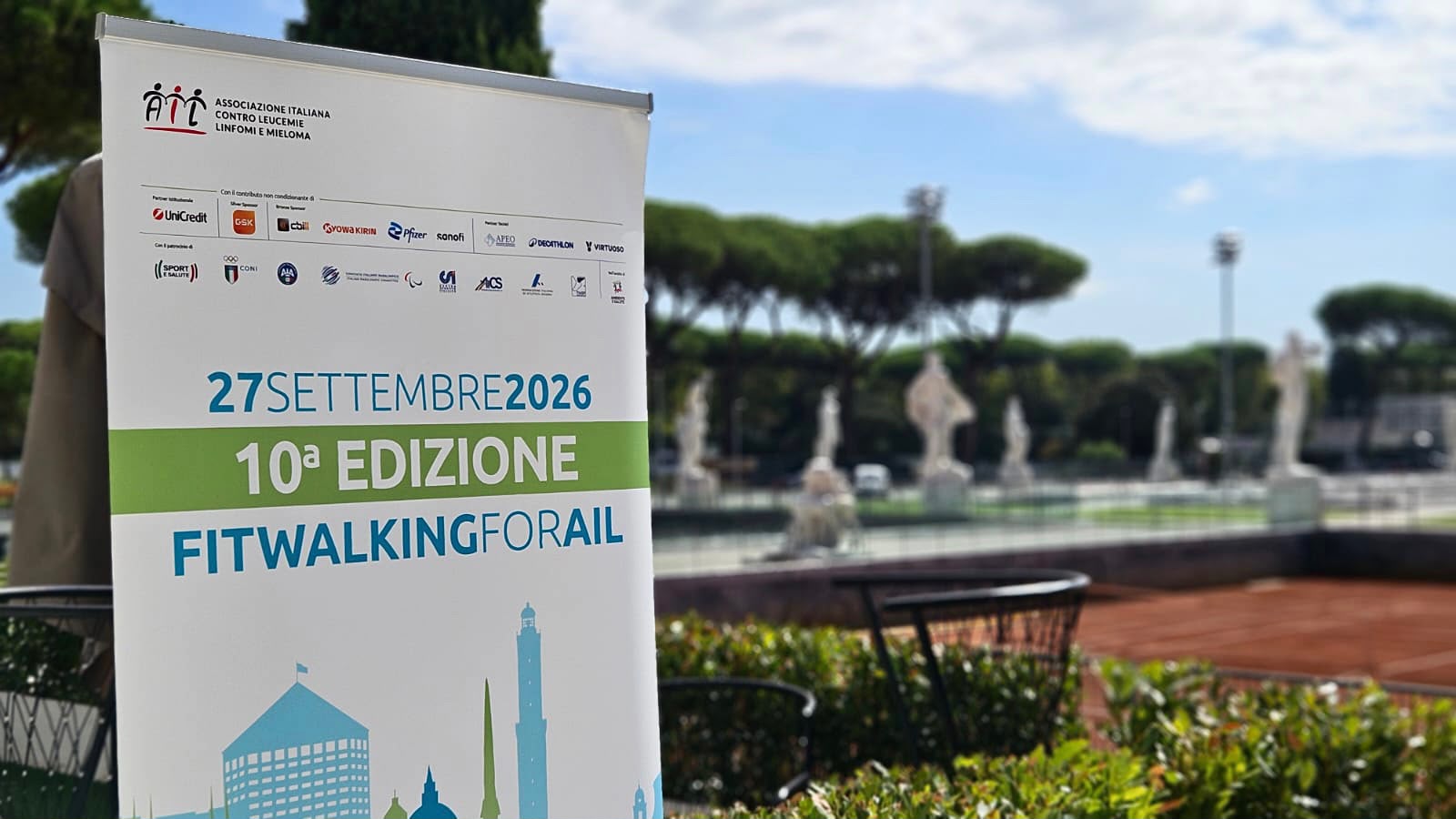 La camminata solidale non competitiva promossa dall'Associazione Italiana contro Leucemie, Linfomi e Mieloma torna domenica 27 settembre