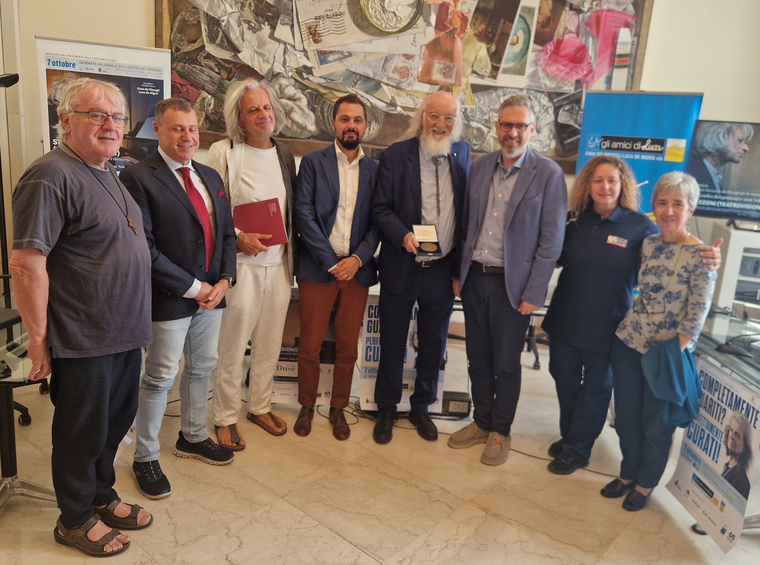 Il 7 ottobre 2026 ricorre la 28ª Giornata nazionale e 12ª europea dei risvegli per la ricerca sul coma, promossa a Bologna dalla Fondazione "Gli amici di Luca" sotto lo slogan "Nessuno si risveglia da solo".