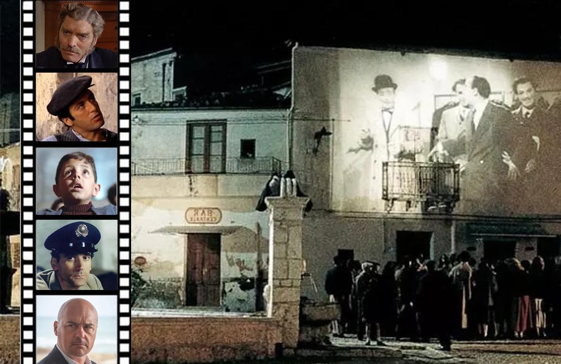 In foto personaggi e luoghi del cinema.