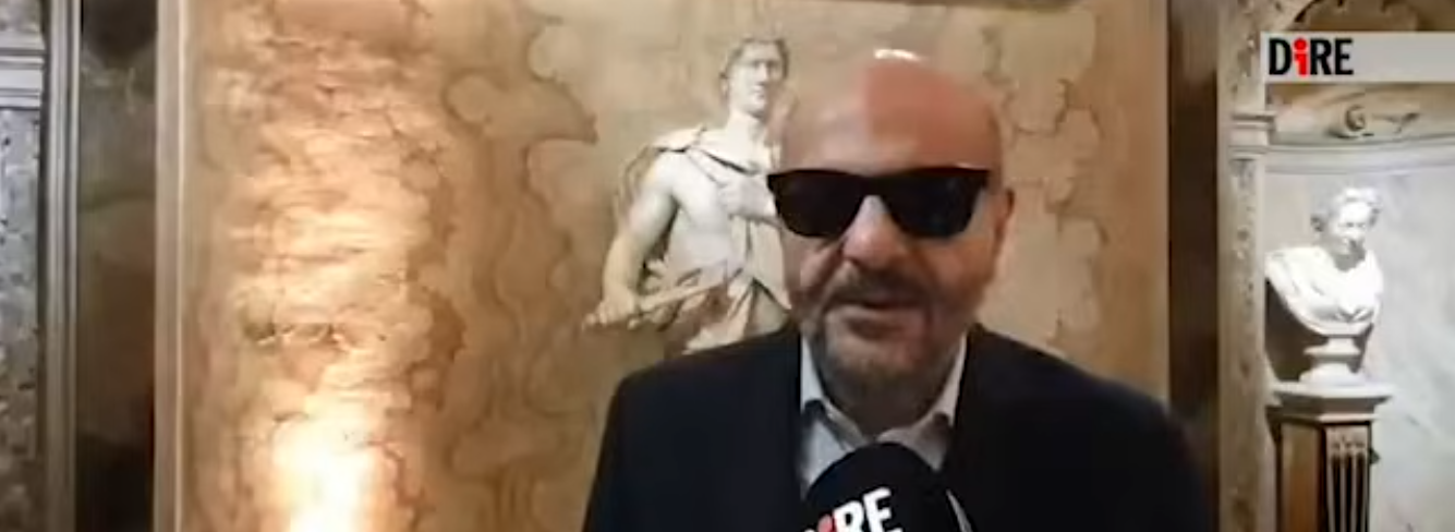 Il presidente barbuto intervistato da Agenzia Dire