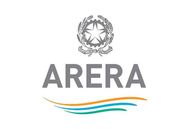 nella immagine il Logo Arera